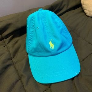 Aqua Polo Ralph Lauren Hat